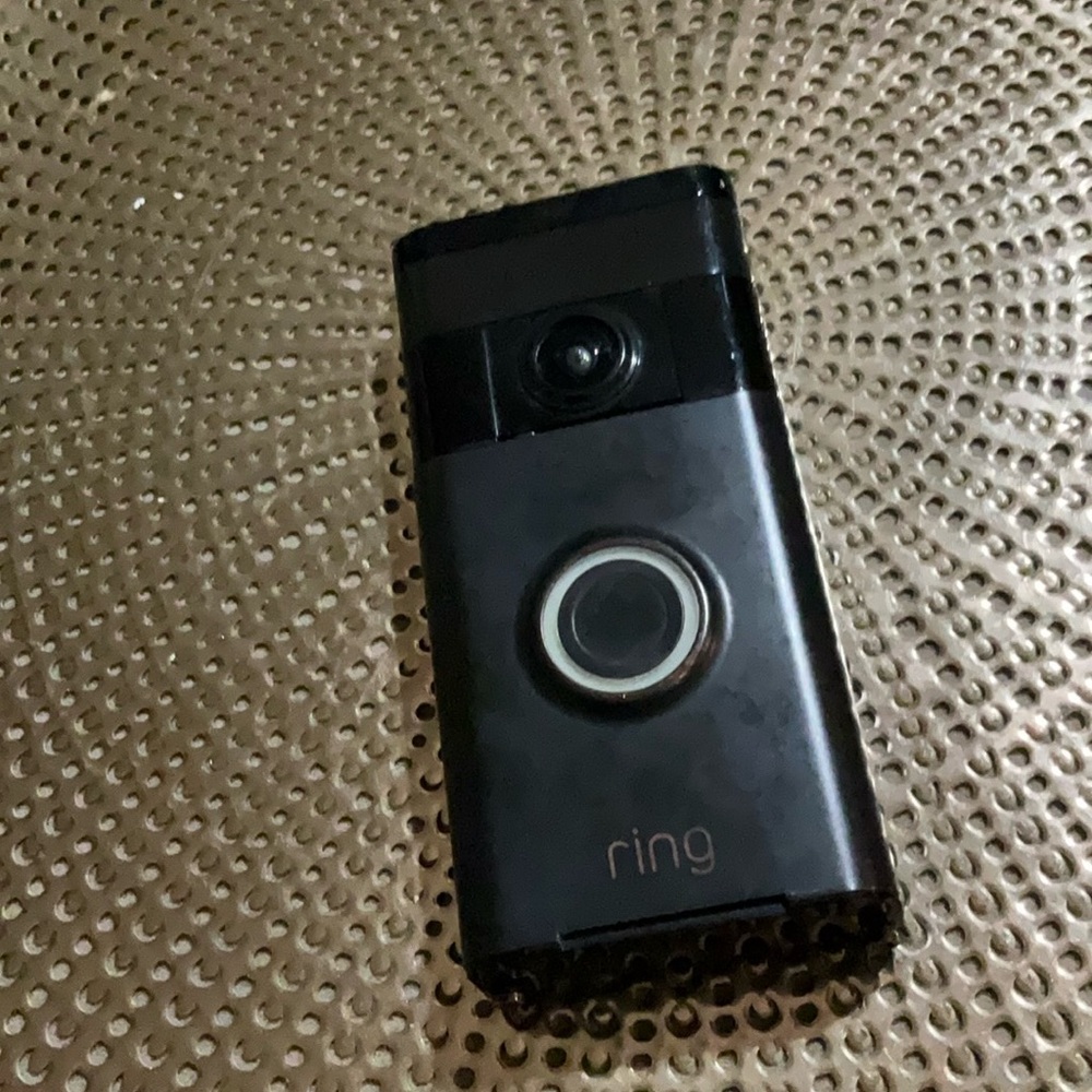 Ring 1st Generation WiFi Recording Video Smart Doorbell Black